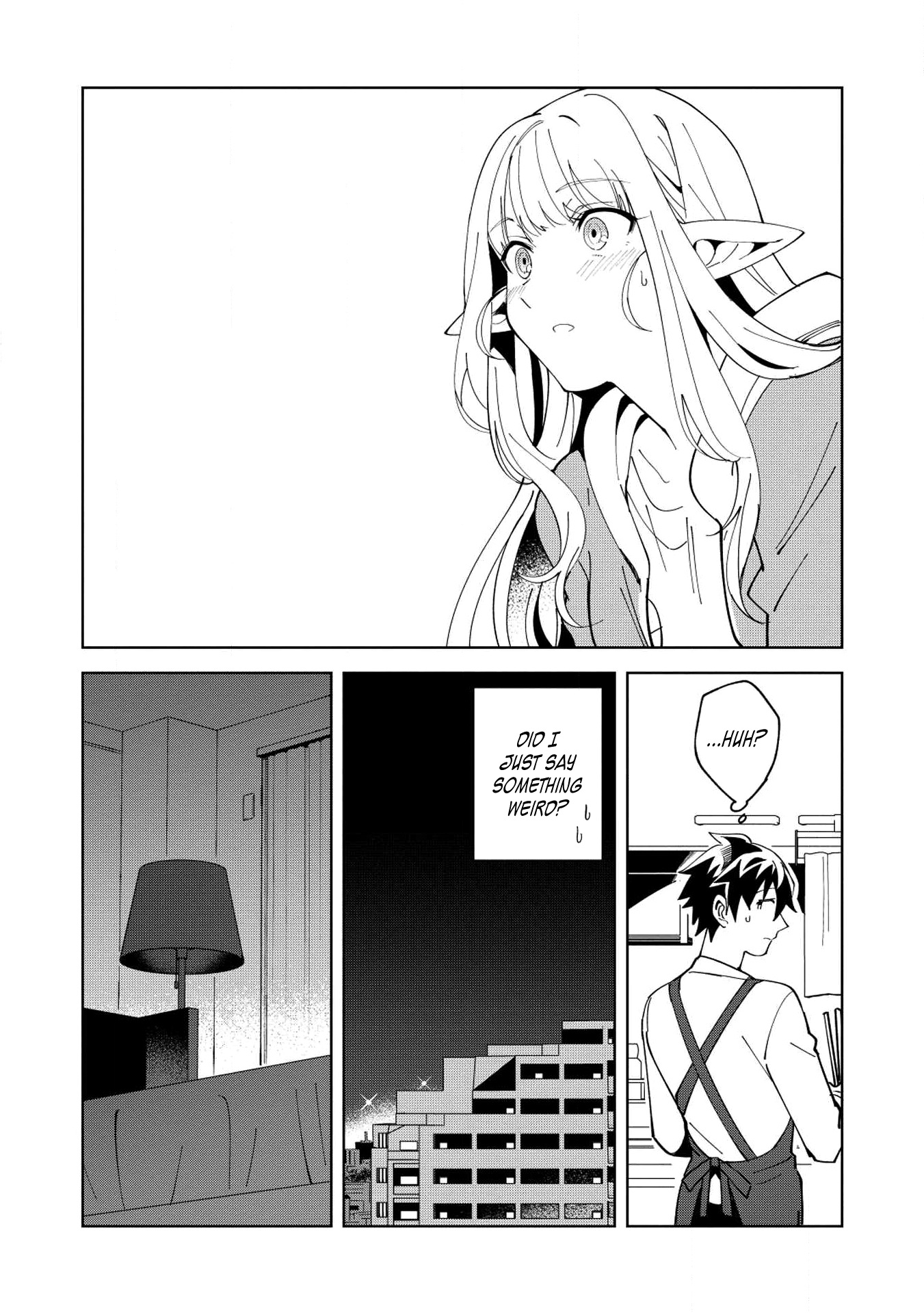 Welcome to Japan, Elf-san. Chapter 6 page 19 - Chapter 6: This is gyoza, Elf-san.