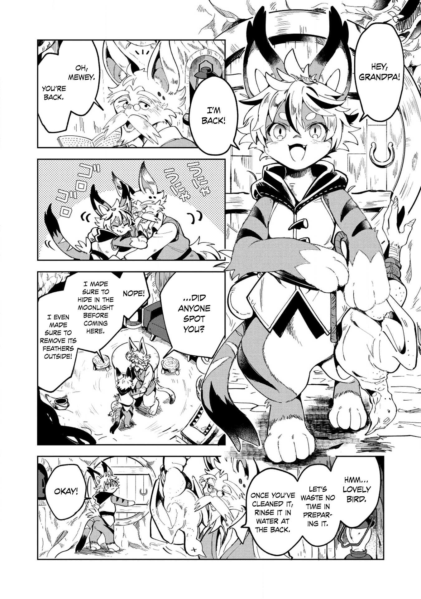 Welcome to Japan, Elf-san. Chapter 6 page 3 - Chapter 6: This is gyoza, Elf-san.