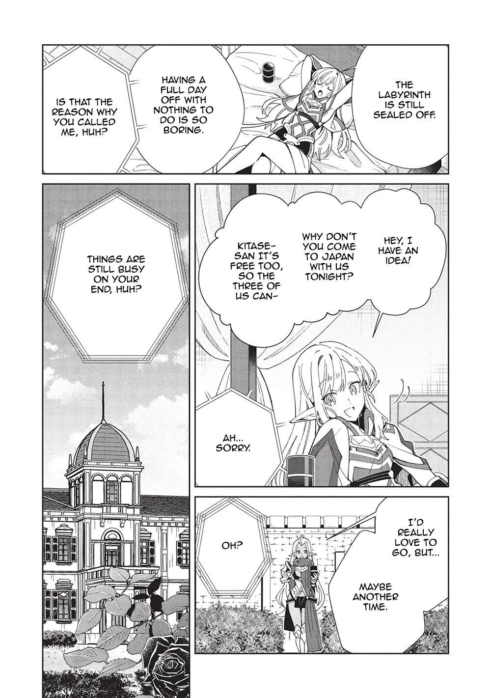 Welcome to Japan, Elf-san. Chapter 61 page 4 - Chapter 61: It's Japan's Summer, Elf-San!