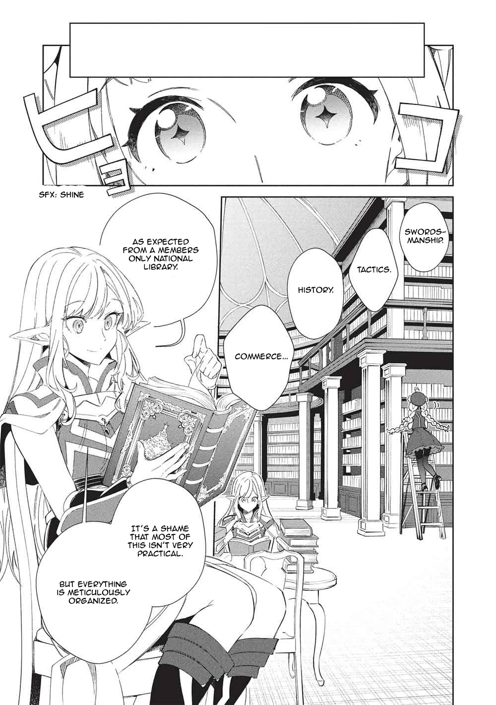 Welcome to Japan, Elf-san. Chapter 67 page 8 - Chapter 67: Shirley's Debut