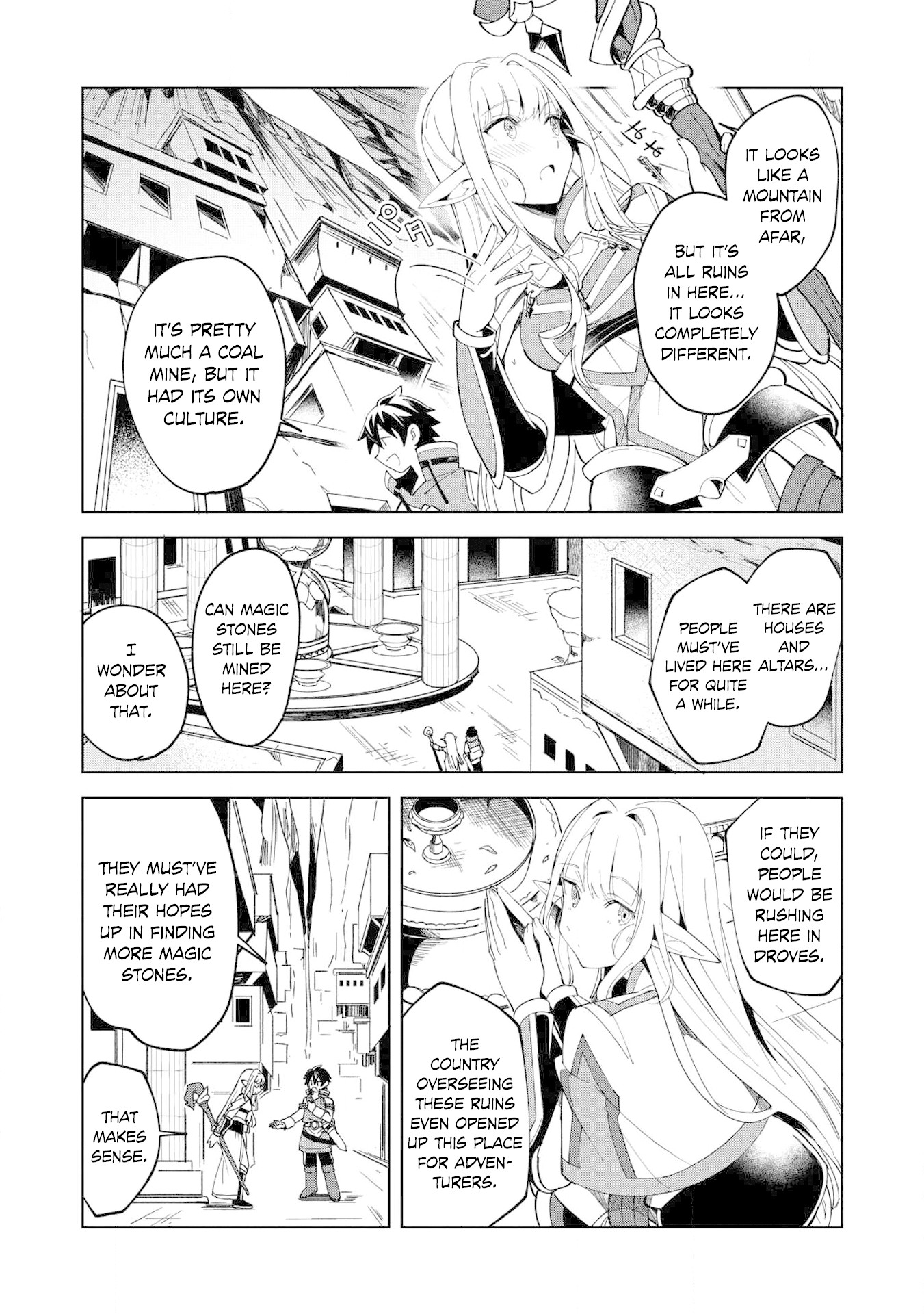 Welcome to Japan, Elf-san. Chapter 7 page 20 - Chapter 7: The Magic Stone's Light