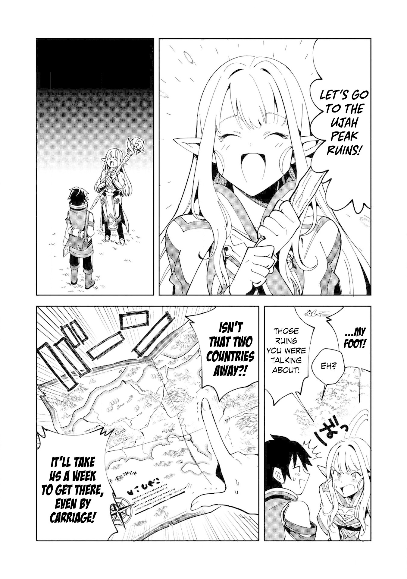 Welcome to Japan, Elf-san. Chapter 7 page 3 - Chapter 7: The Magic Stone's Light