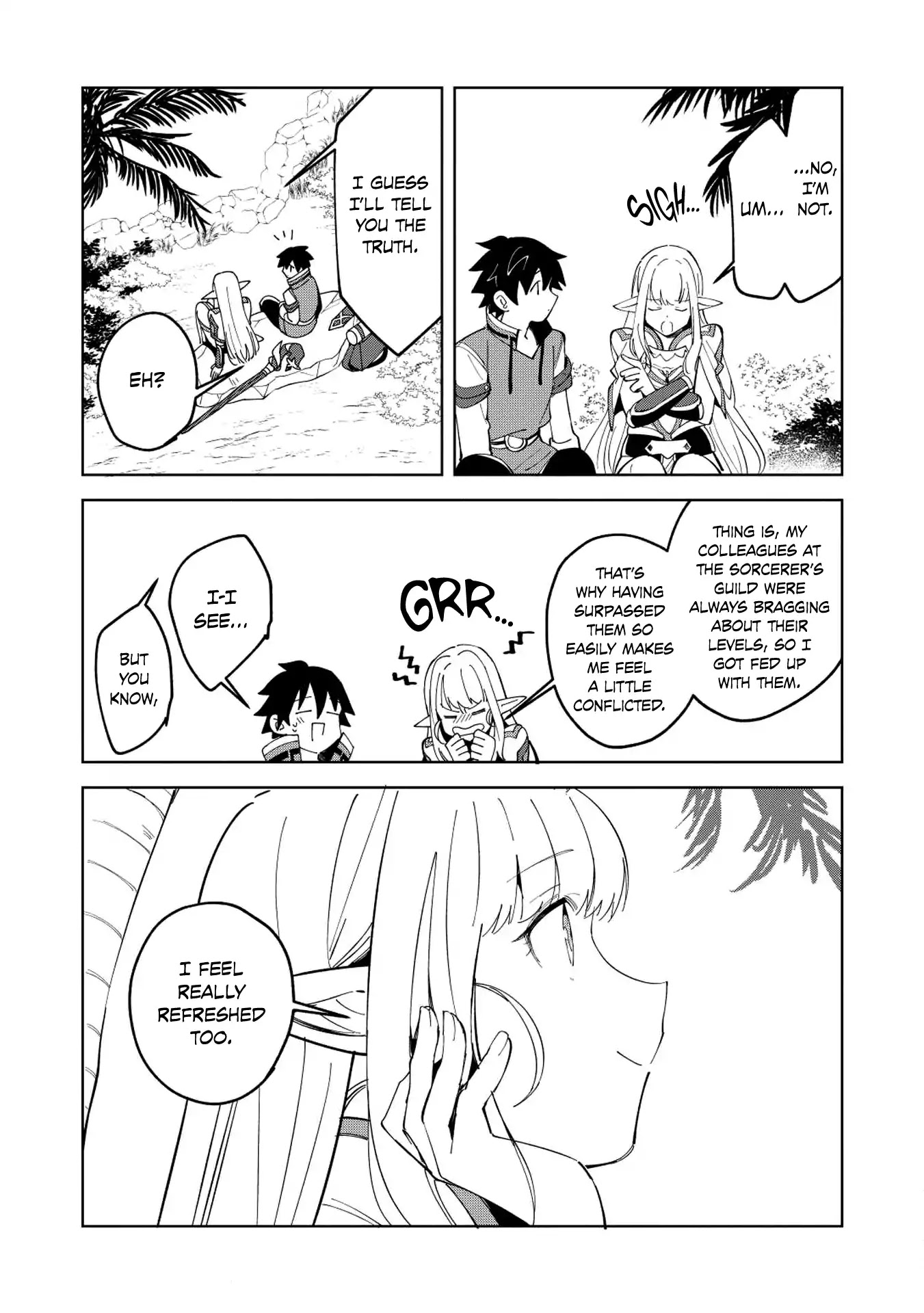 Welcome to Japan, Elf-san. Chapter 8 page 19 - Chapter 8: The Magic Stone's Light (2)