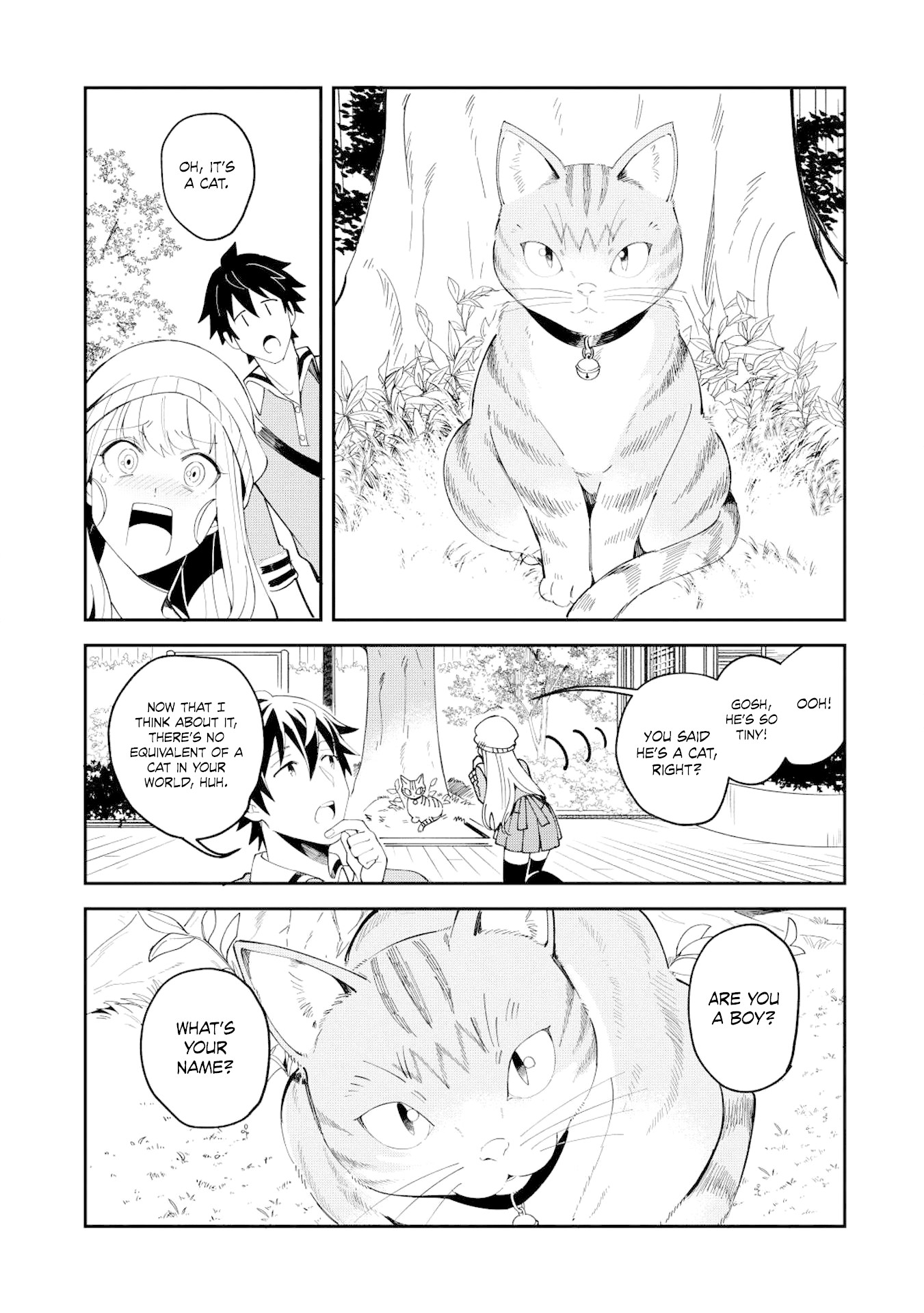 Welcome to Japan, Elf-san. Chapter 9 page 11 - Chapter 9: The Weekend Off