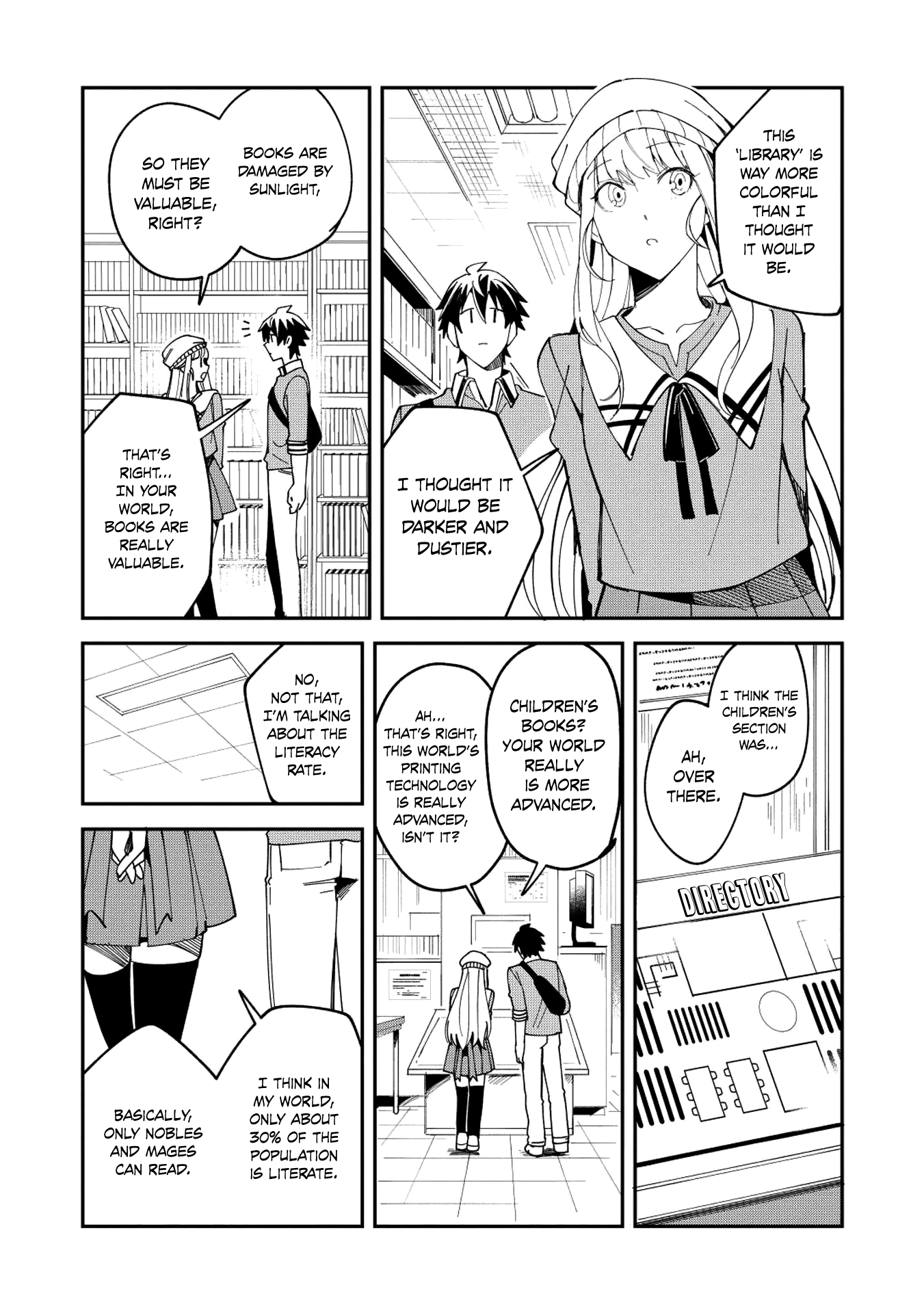 Welcome to Japan, Elf-san. Chapter 9 page 18 - Chapter 9: The Weekend Off