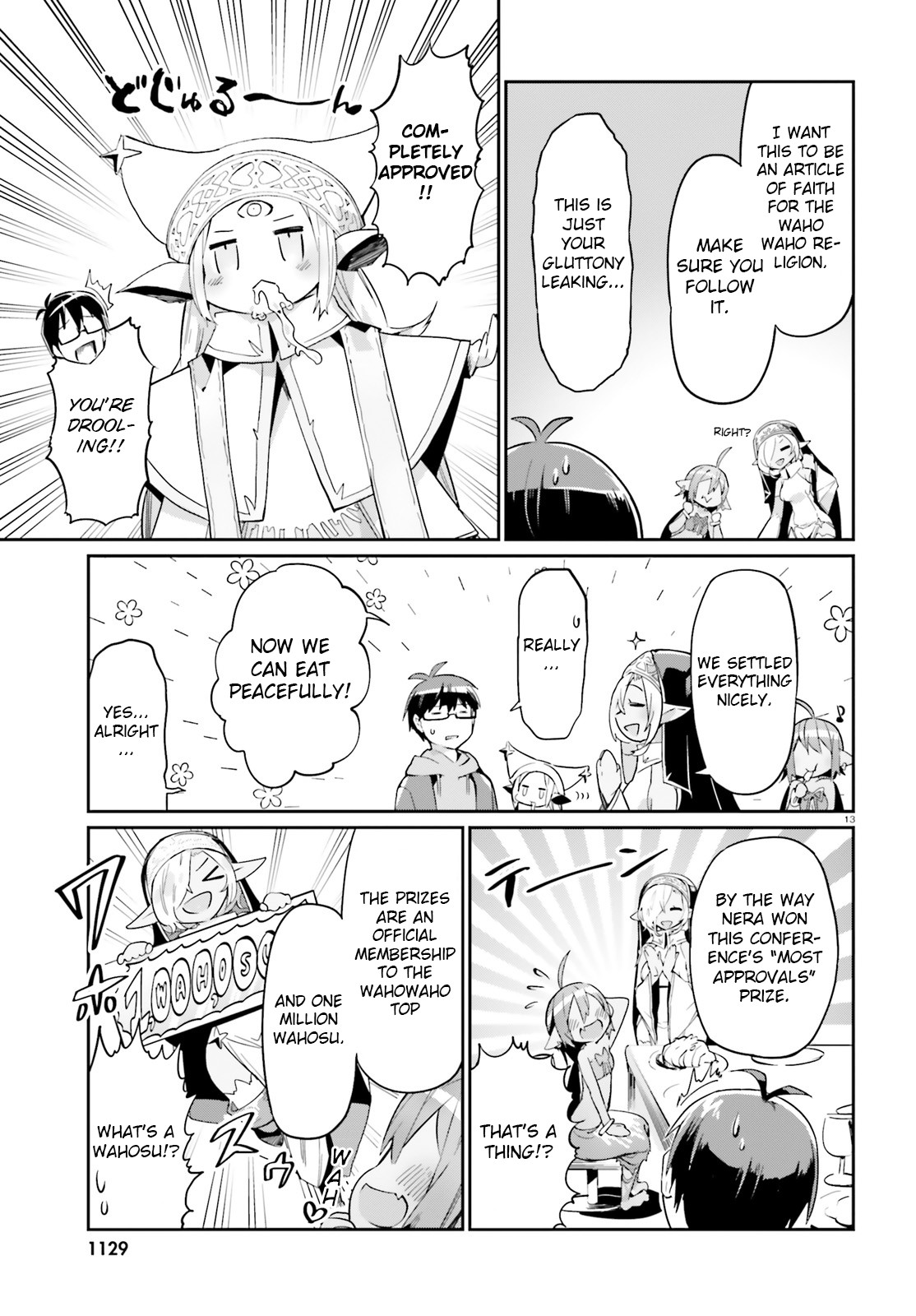 Welcome to Religion in Another World Chapter 12 page 13 - Chapter 12: Welcome to the top conference