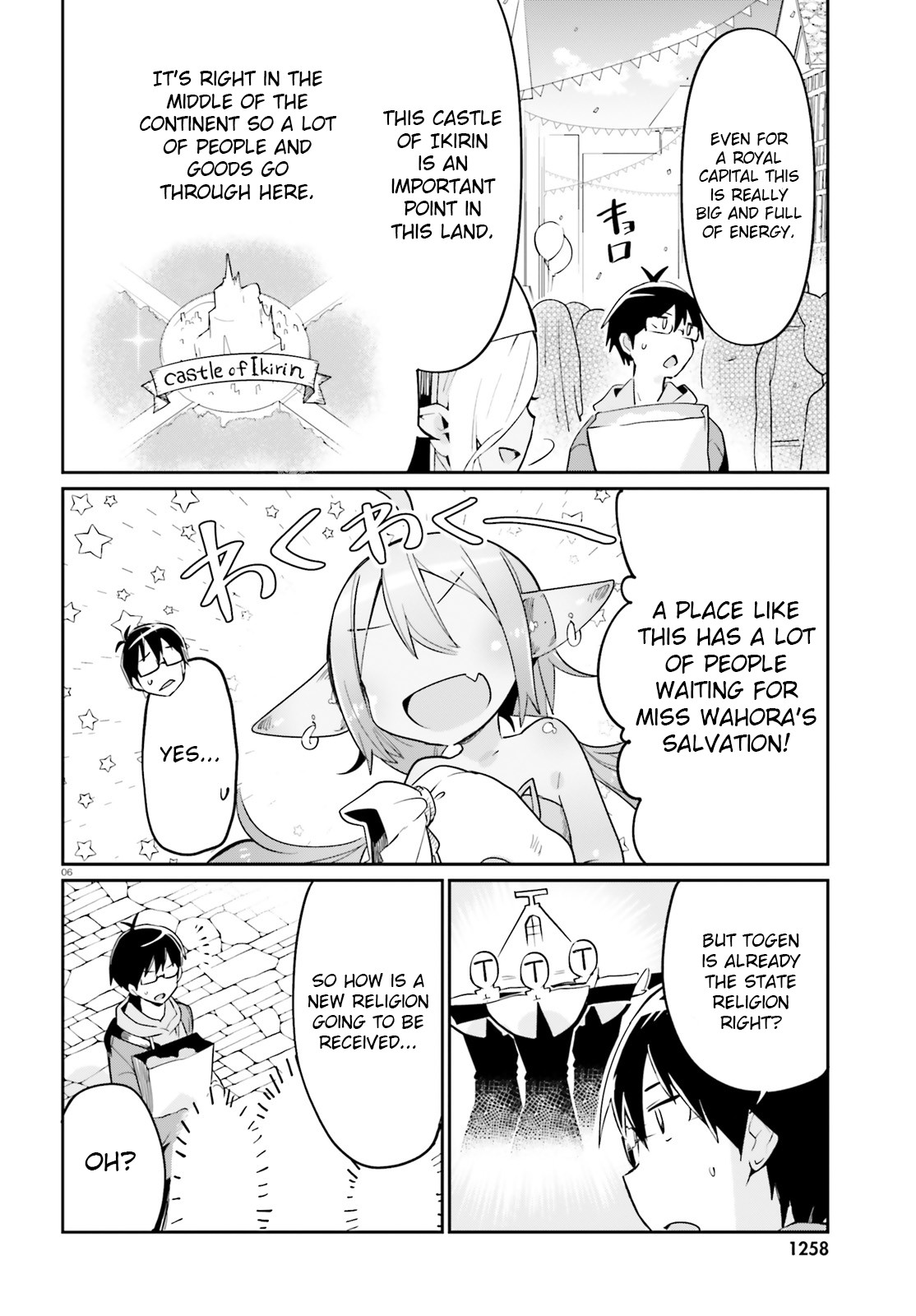 Welcome to Religion in Another World Chapter 13 page 6 - Chapter 13: Welcome to the best start