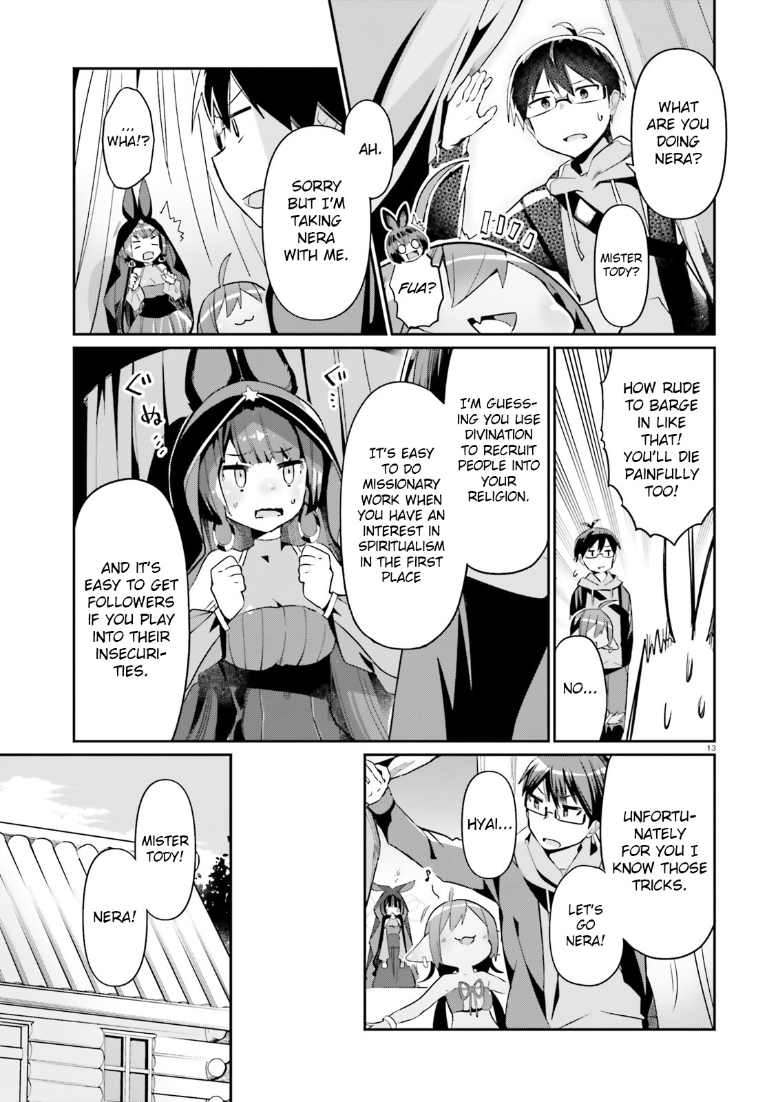 Welcome to Religion in Another World Chapter 14 page 13 - Chapter 14: Welcome to the great age of religion