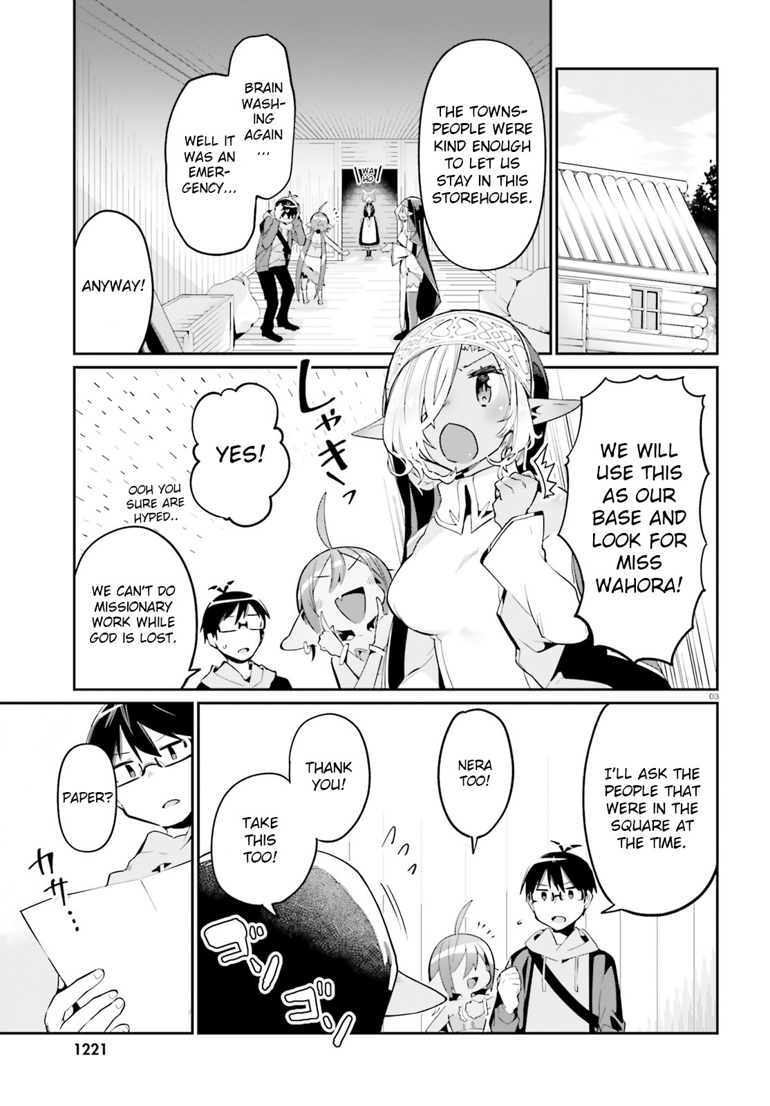 Welcome to Religion in Another World Chapter 14 page 3 - Chapter 14: Welcome to the great age of religion