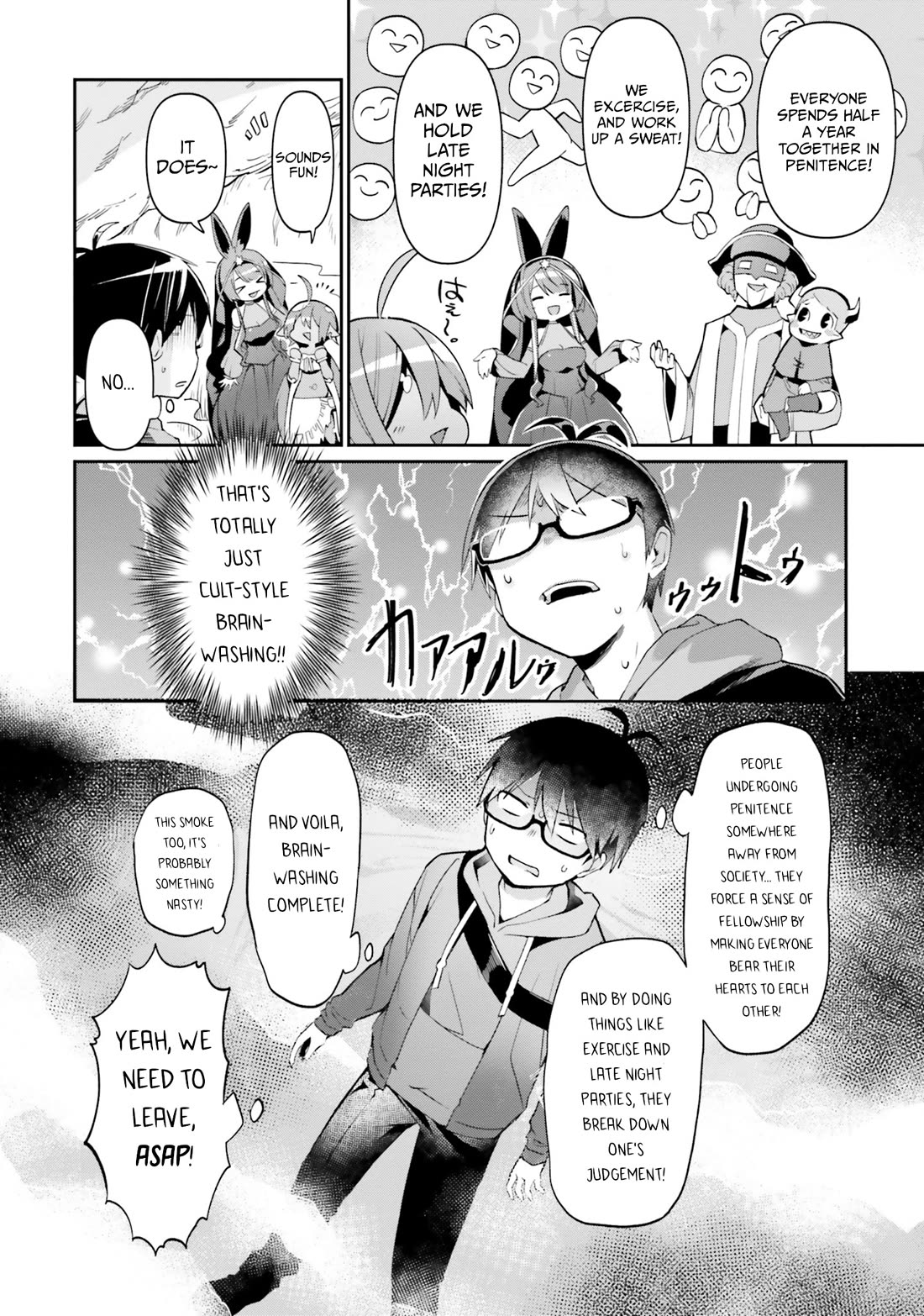 Welcome to Religion in Another World Chapter 17 page 8 - Chapter 17: Welcome to the underground world!