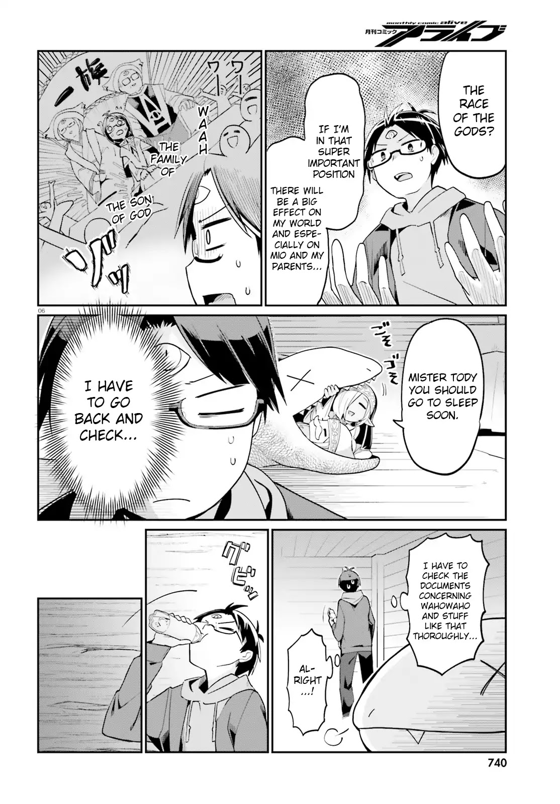 Welcome to Religion in Another World Chapter 5 page 6 - Chapter 5: Welcome to mister Tody's homecoming