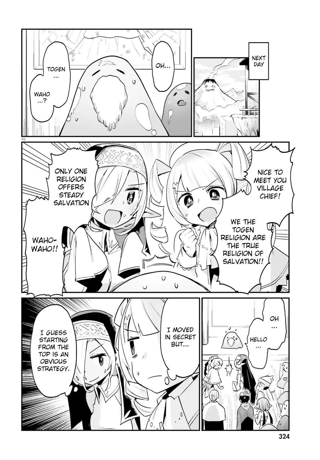 Welcome to Religion in Another World Chapter 7 page 10 - Chapter 7: Welcome to Togen's people