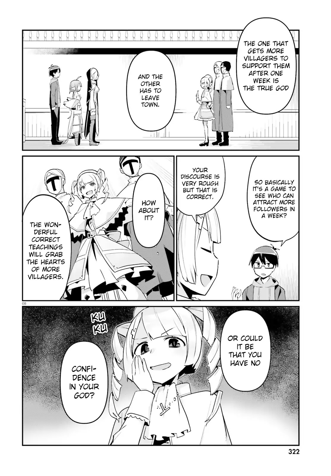 Welcome to Religion in Another World Chapter 7 page 8 - Chapter 7: Welcome to Togen's people
