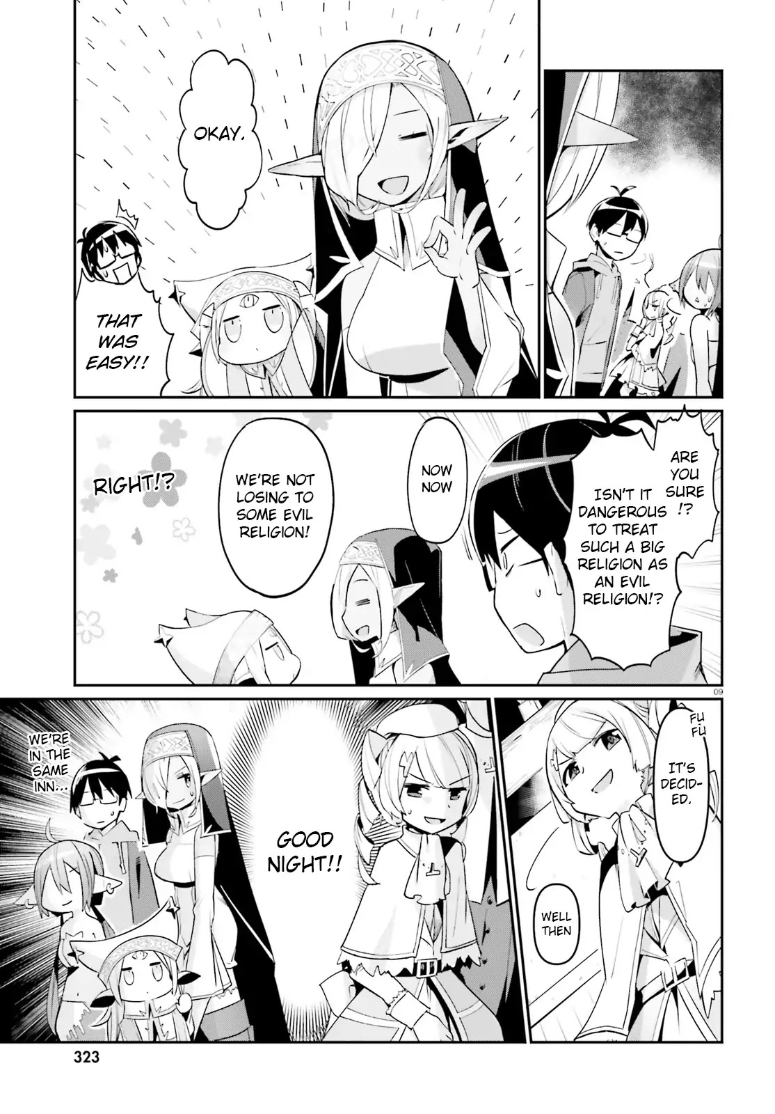 Welcome to Religion in Another World Chapter 7 page 9 - Chapter 7: Welcome to Togen's people