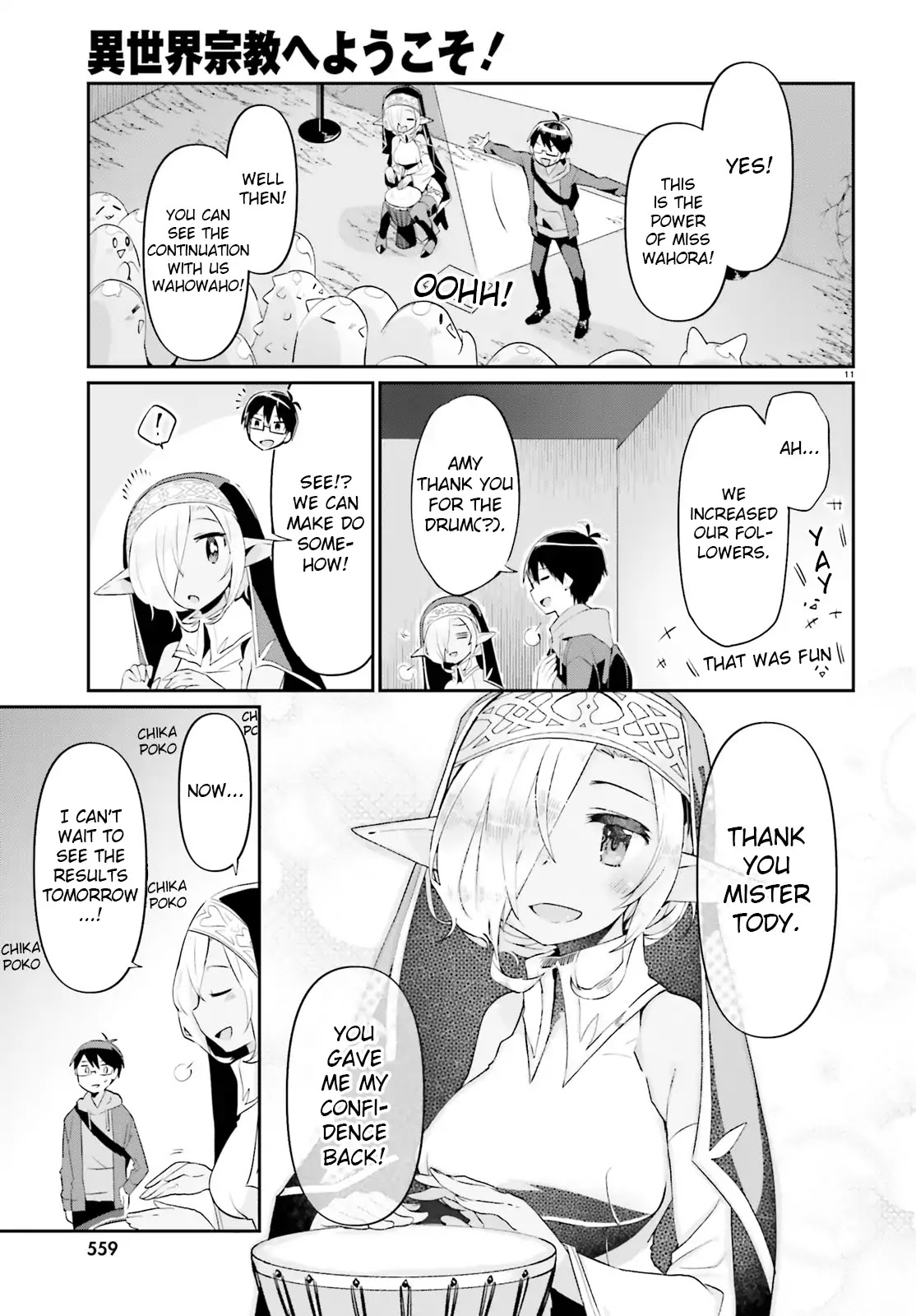 Welcome to Religion in Another World Chapter 9 page 11 - Chapter 9: Welcome to a miracle