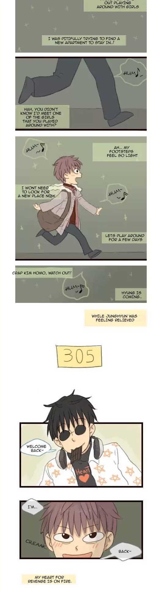 Welcome to Room #305! Chapter 10 page 7 - Chapter 10: Hom, Be Wary..