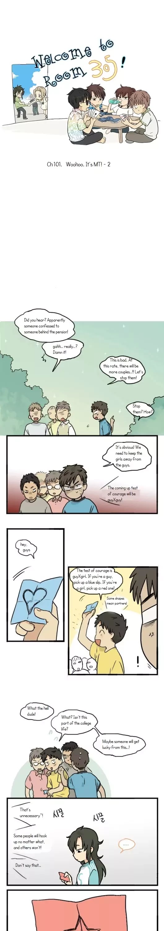 Welcome to Room #305! Chapter 101 page 1 - Chapter 101: Woohoo. It's MT! - 2