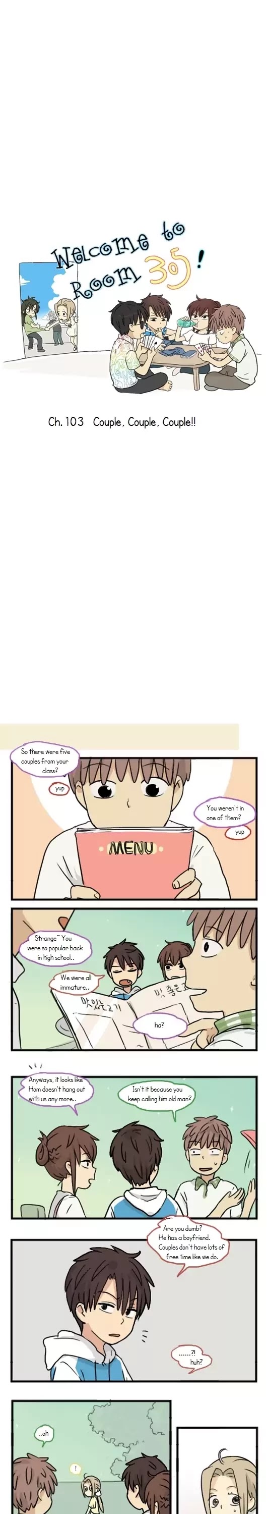 Welcome to Room #305! Chapter 103 page 4 - Chapter 103: Couple, Couple, Couple!!