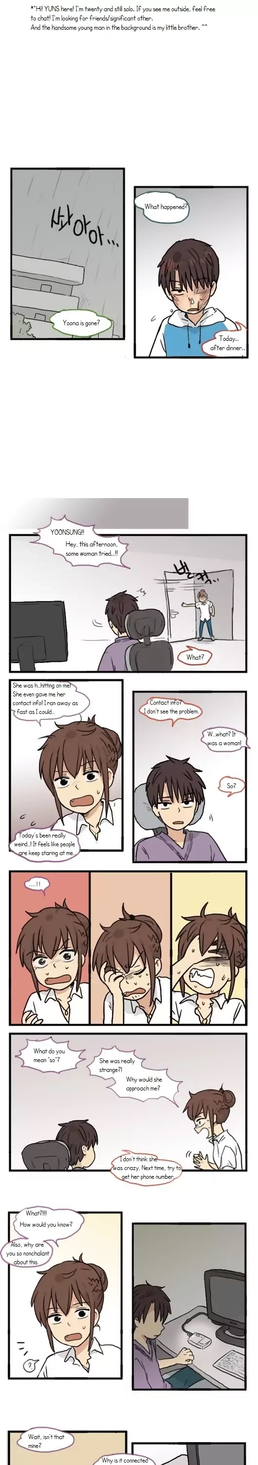 Welcome to Room #305! Chapter 105 page 4 - Chapter 105: My Stupid Little Brother