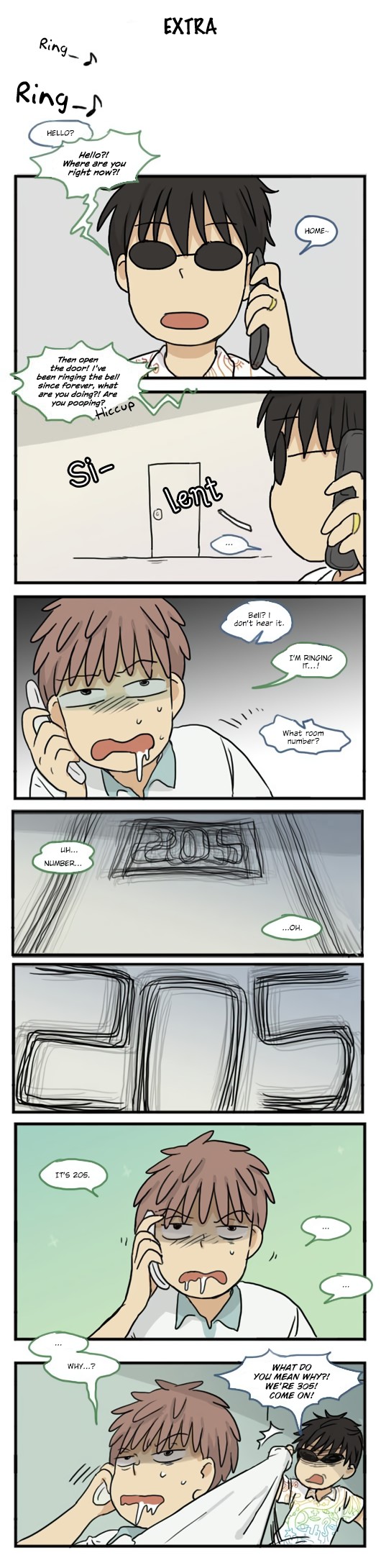 Welcome to Room #305! Chapter 112 page 14 - Chapter 112: One Step