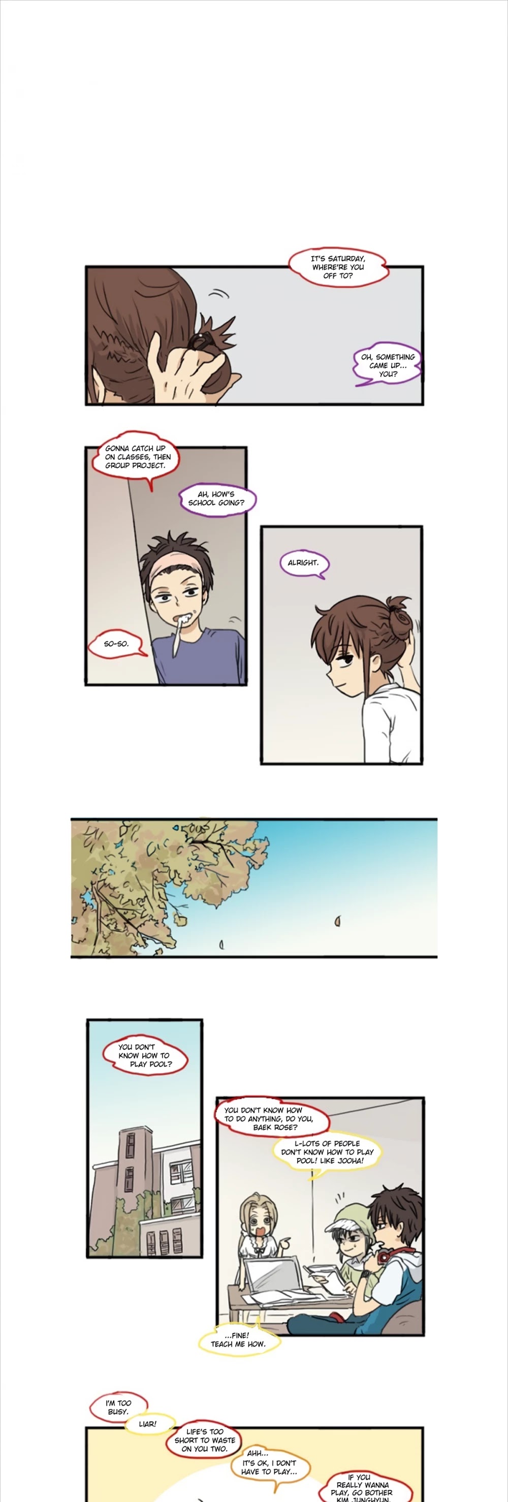 Welcome to Room #305! Chapter 119 page 4 - Chapter 119: Goodbye - 1