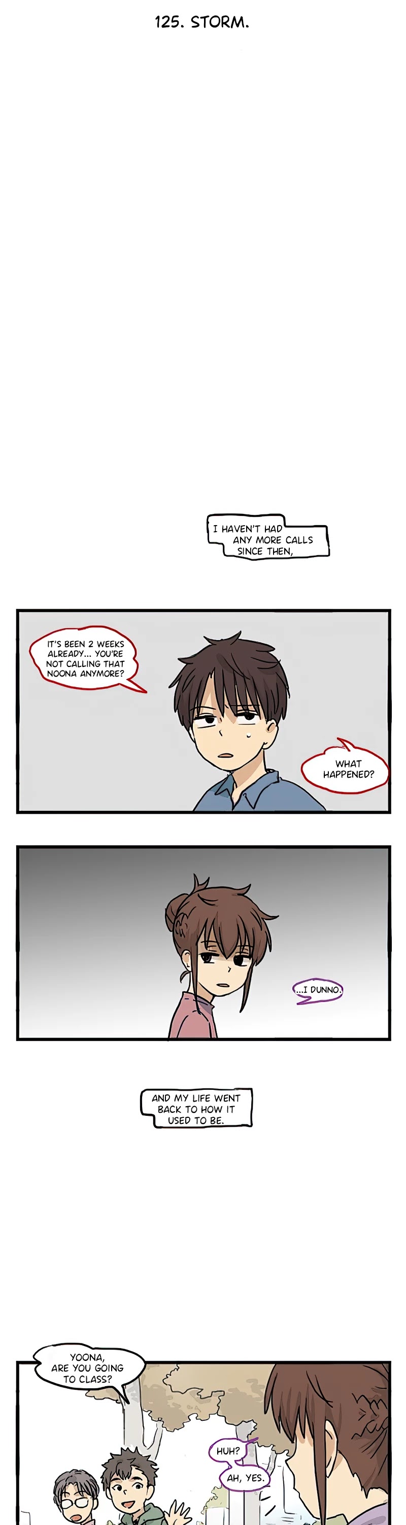 Welcome to Room #305! Chapter 125 page 4 - Chapter 125: Storm.