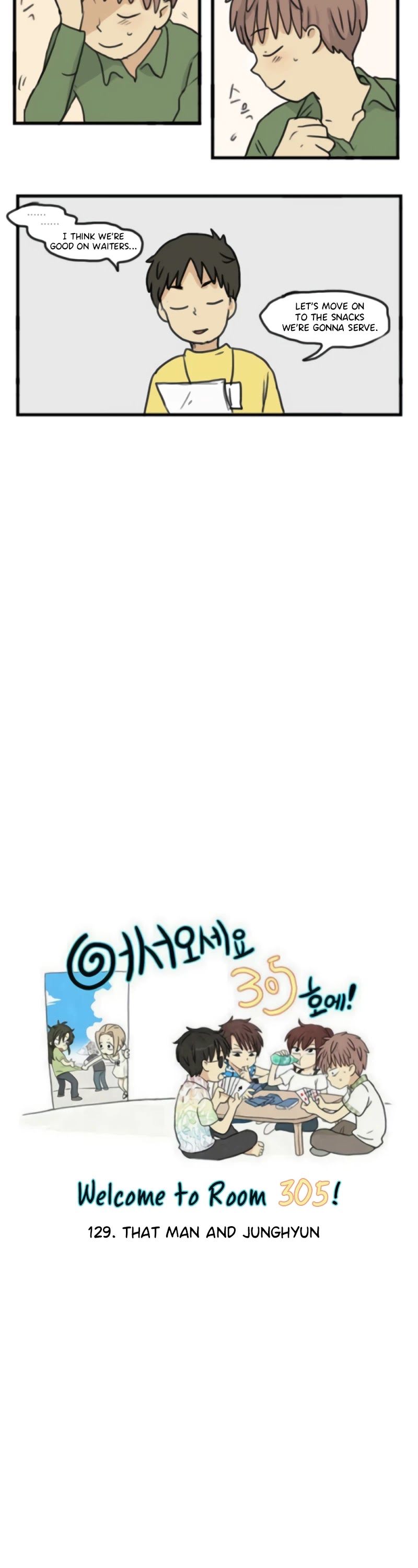 Welcome to Room #305! Chapter 129 page 2 - Chapter 129: That Man and Junghyun