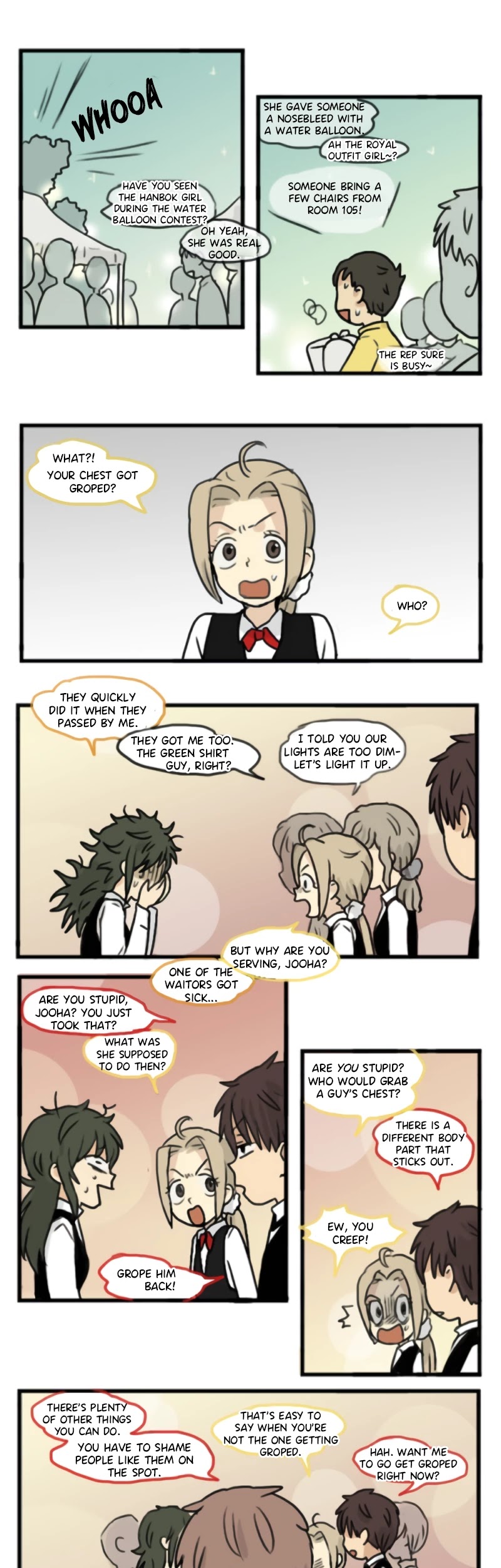 Welcome to Room #305! Chapter 130 page 7 - Chapter 130: Woohoo, it's the festival. -1