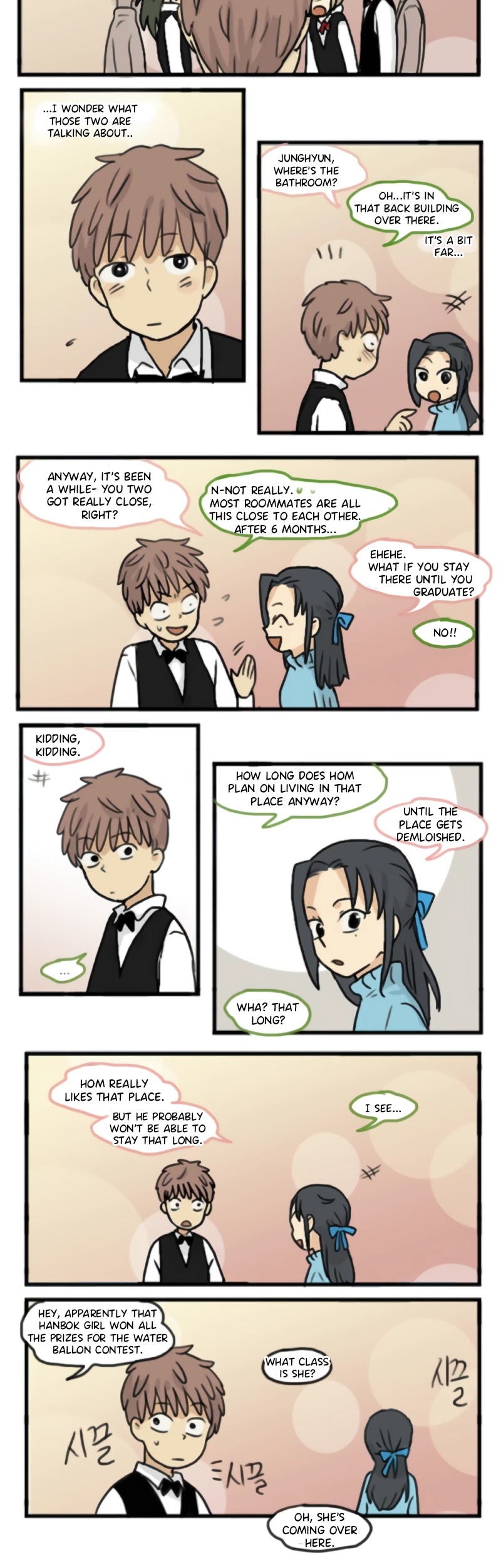 Welcome to Room #305! Chapter 130 page 8 - Chapter 130: Woohoo, it's the festival. -1