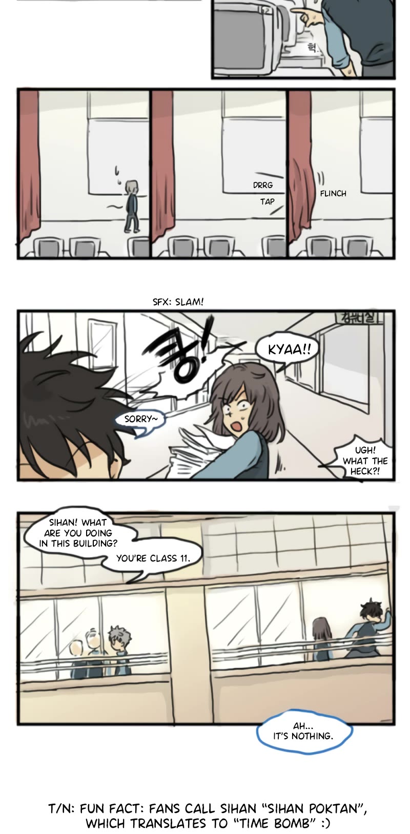 Welcome to Room #305! Chapter 134 page 12 - Chapter 134: We Were High School Classmates.