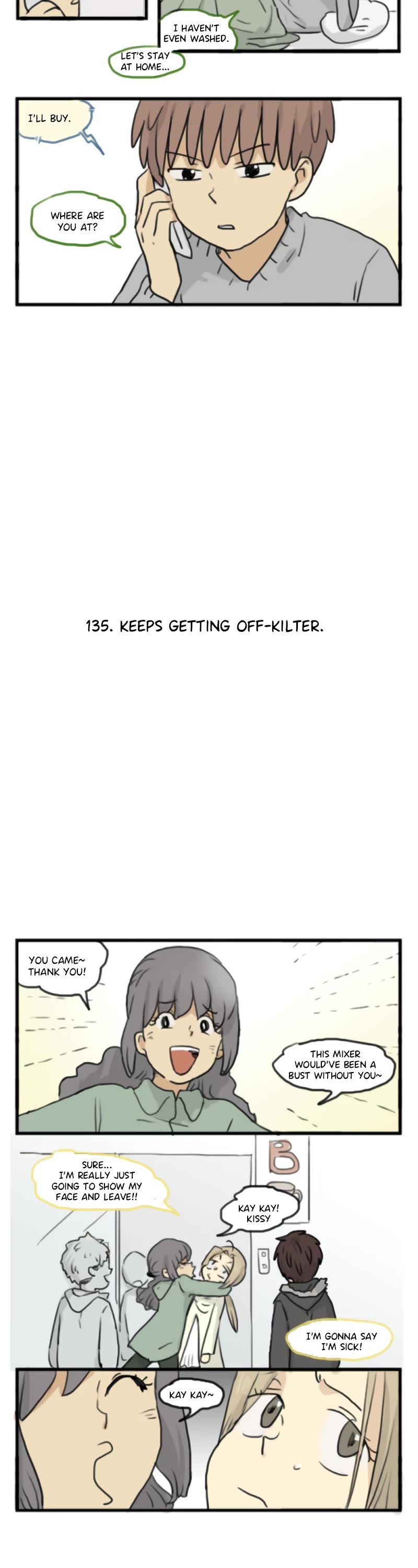 Welcome to Room #305! Chapter 135 page 2 - Chapter 135: Keeps Getting Off-Kilter.