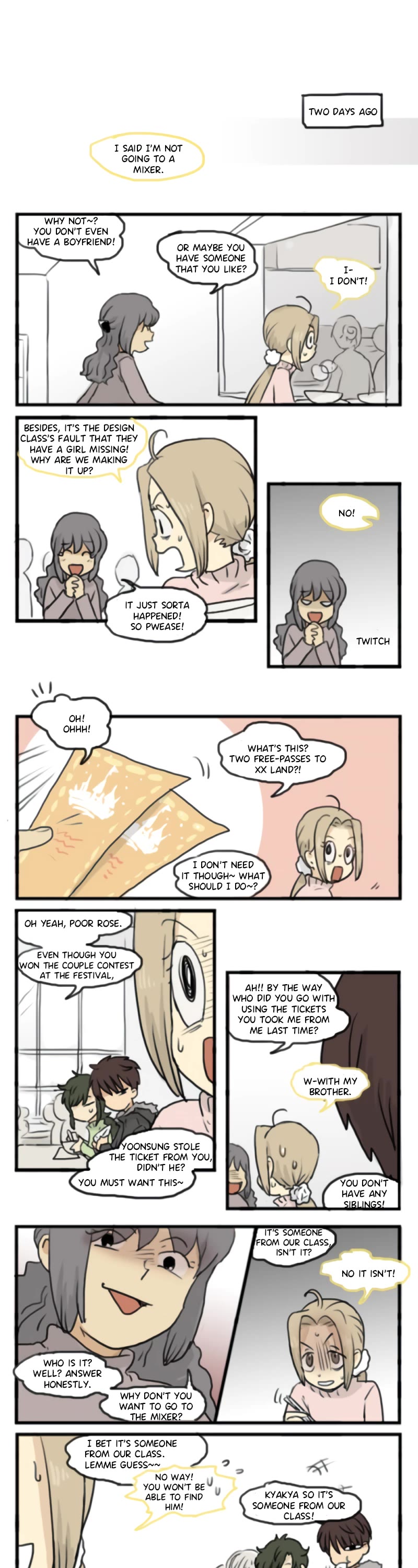 Welcome to Room #305! Chapter 135 page 3 - Chapter 135: Keeps Getting Off-Kilter.