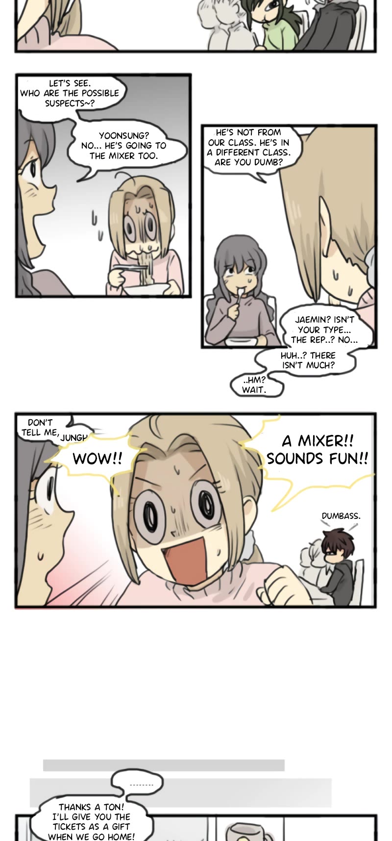 Welcome to Room #305! Chapter 135 page 4 - Chapter 135: Keeps Getting Off-Kilter.