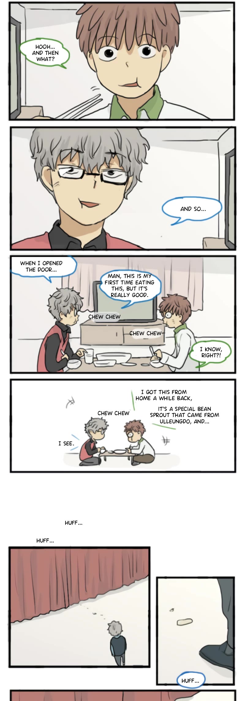 Welcome to Room #305! Chapter 136 page 10 - Chapter 136: Getting Closer.