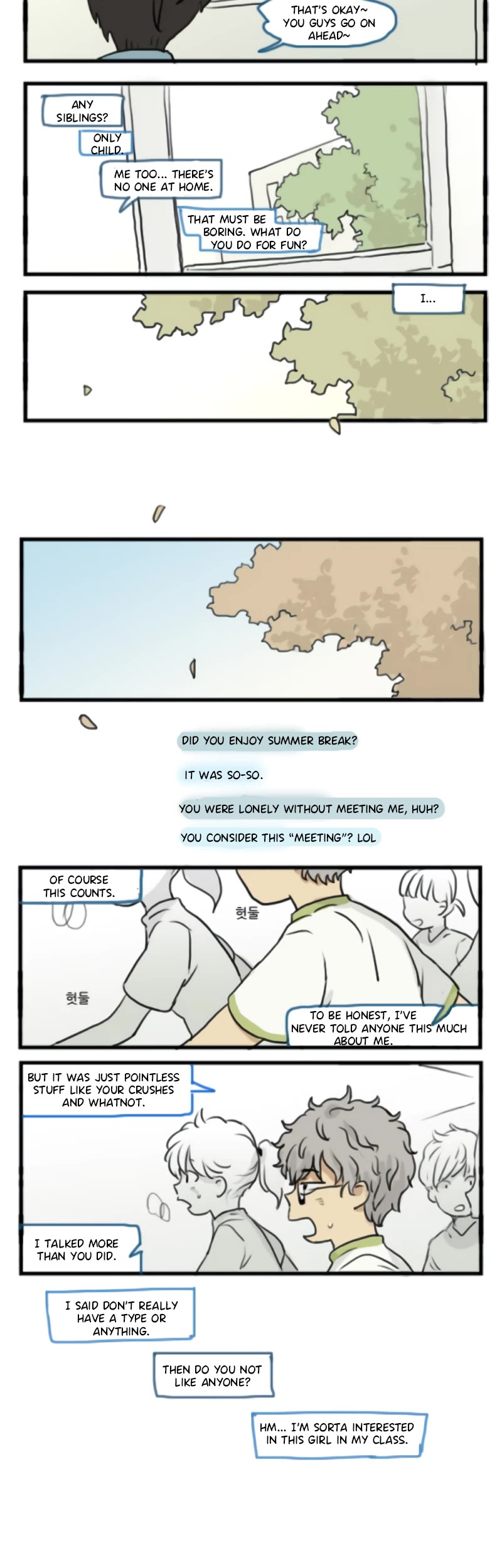 Welcome to Room #305! Chapter 136 page 2 - Chapter 136: Getting Closer.