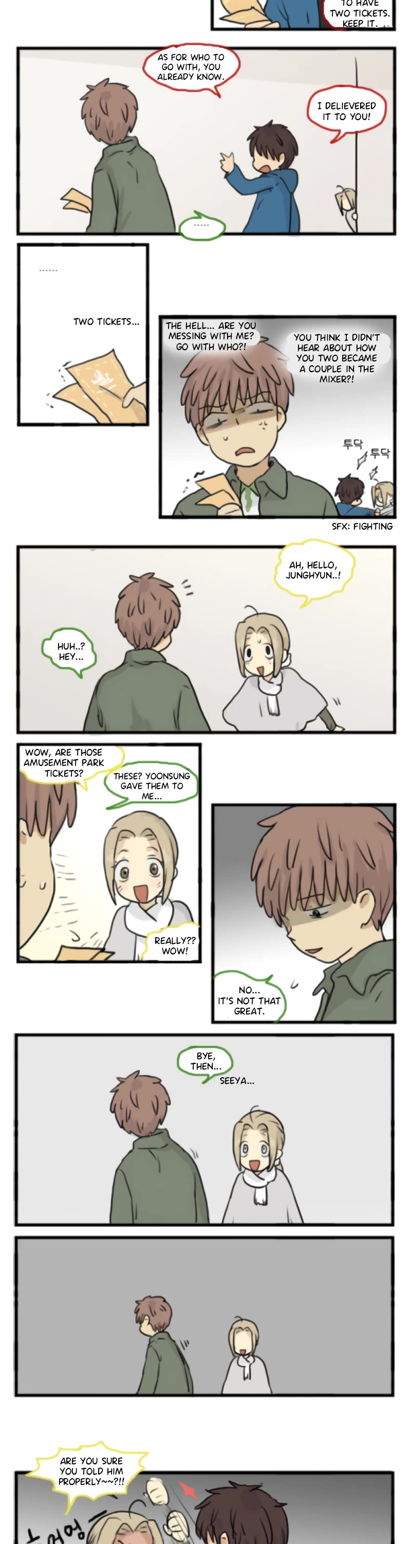 Welcome to Room #305! Chapter 136 page 5 - Chapter 136: Getting Closer.