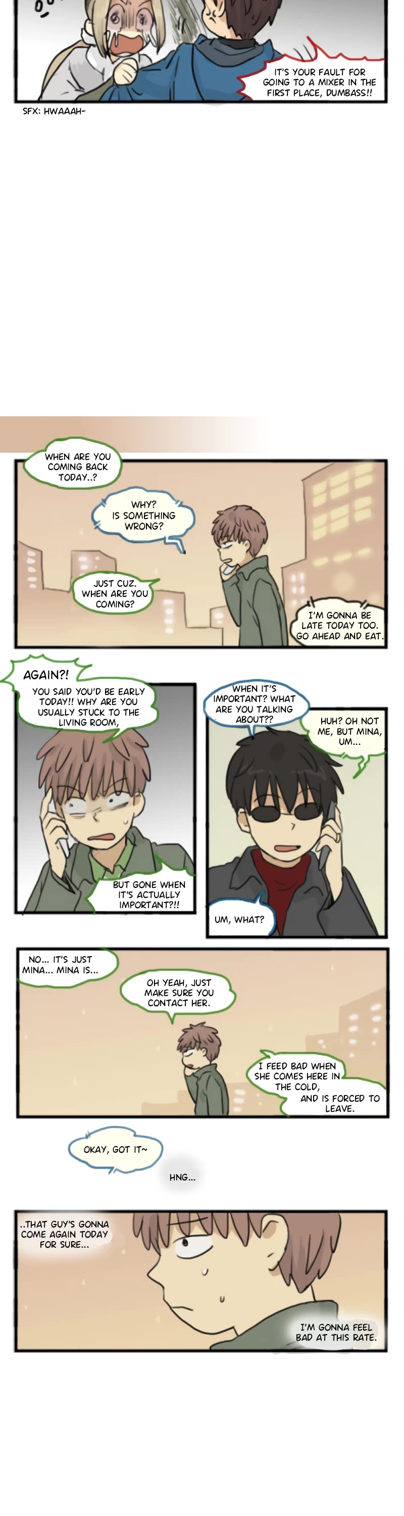 Welcome to Room #305! Chapter 136 page 6 - Chapter 136: Getting Closer.