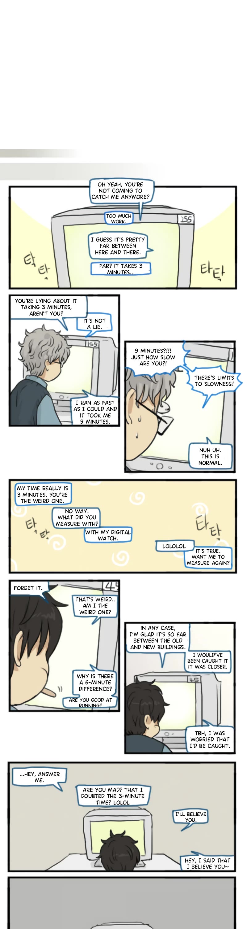 Welcome to Room #305! Chapter 136 page 7 - Chapter 136: Getting Closer.