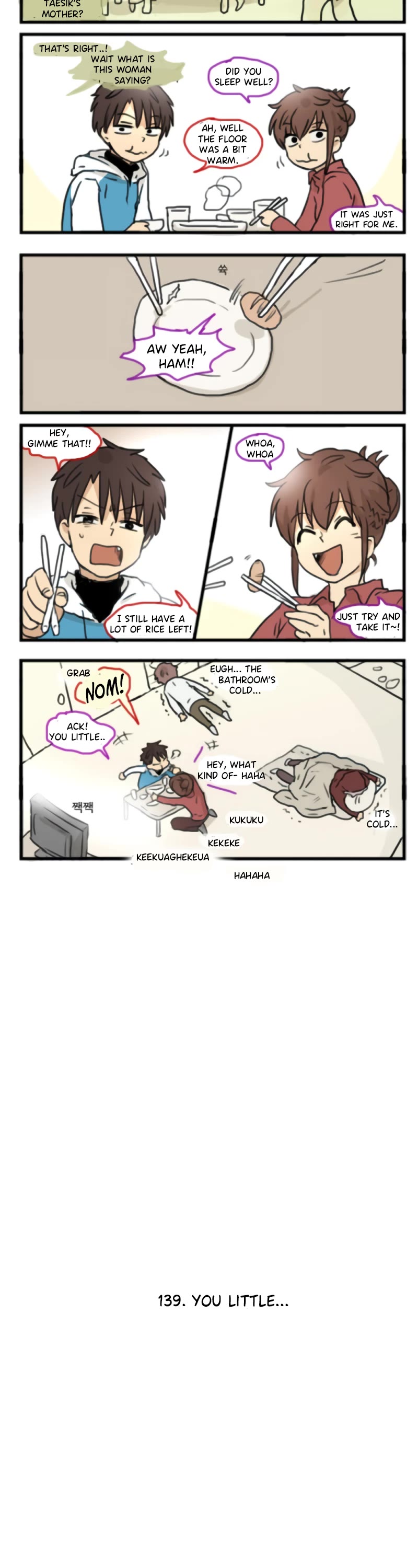 Welcome to Room #305! Chapter 139 page 2 - Chapter 139: You Little...