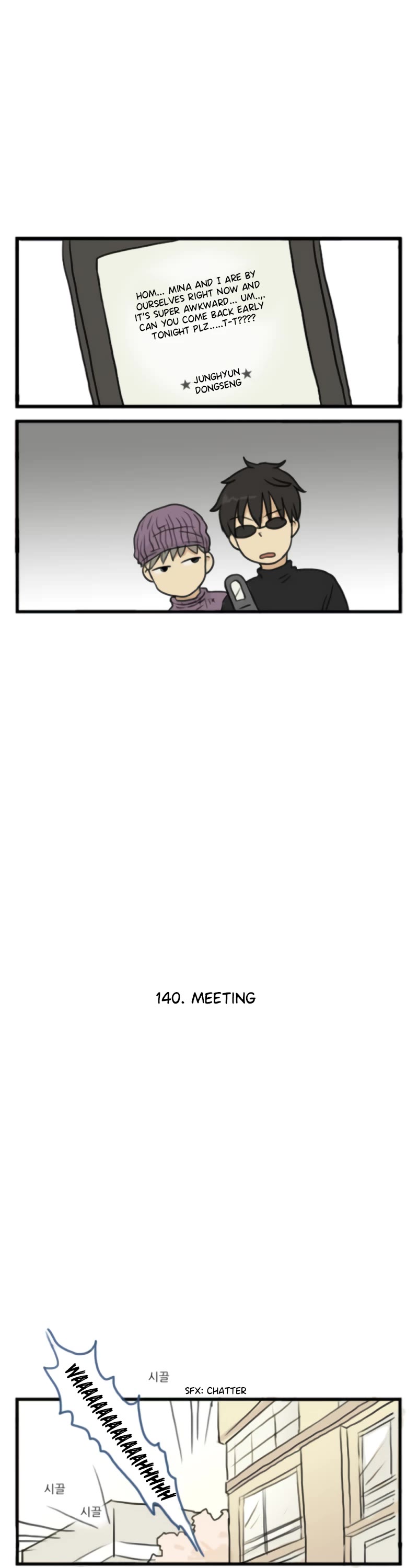 Welcome to Room #305! Chapter 140 page 1 - Chapter 140: Meeting.