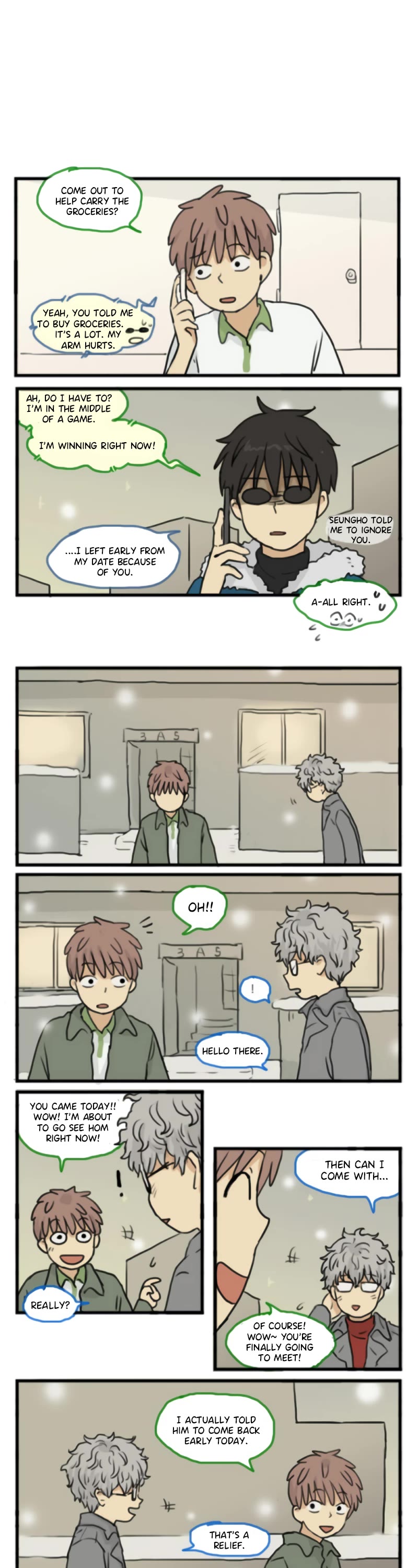 Welcome to Room #305! Chapter 140 page 9 - Chapter 140: Meeting.