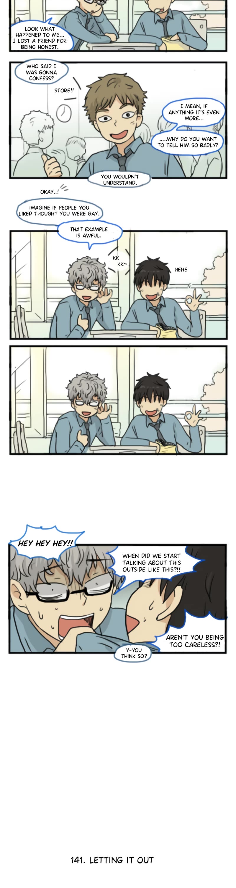 Welcome to Room #305! Chapter 141 page 3 - Chapter 141: Letting It Out.