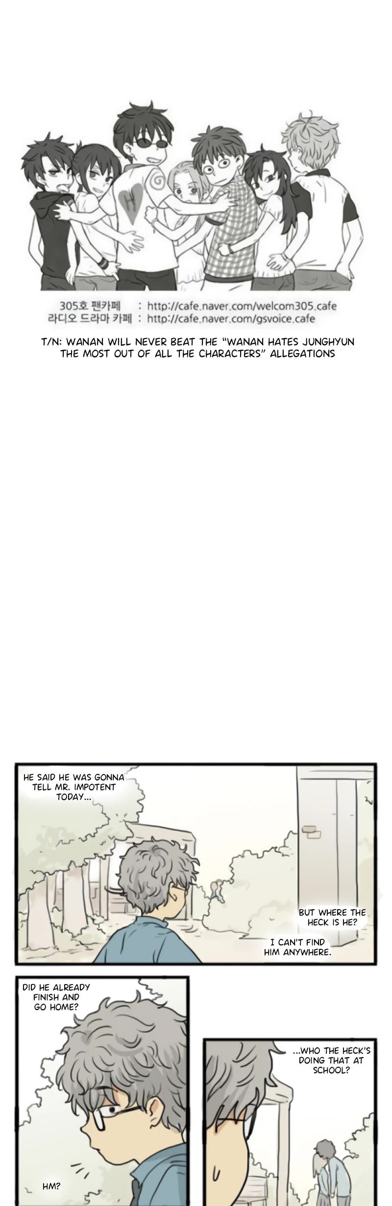 Welcome to Room #305! Chapter 142 page 14 - Chapter 142: What Are You Doing?