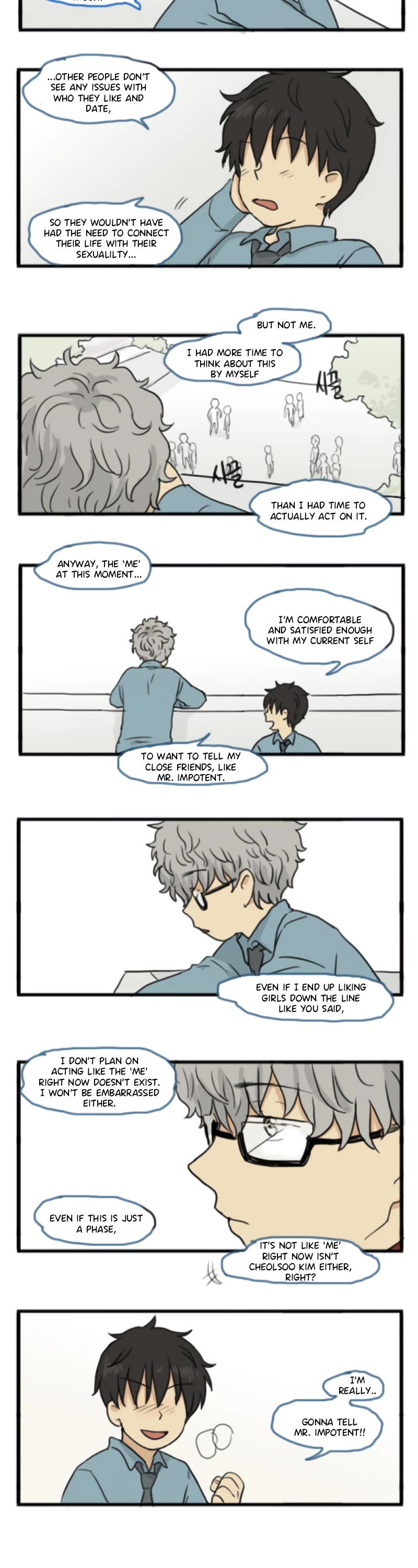 Welcome to Room #305! Chapter 146 page 8 - Chapter 146: Confession