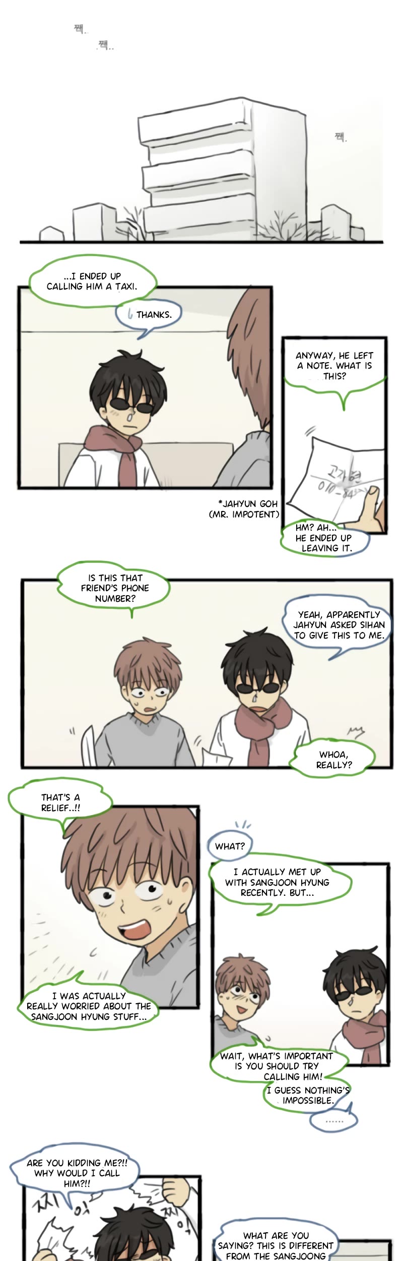 Welcome to Room #305! Chapter 147 page 7 - Chapter 147: Recovery