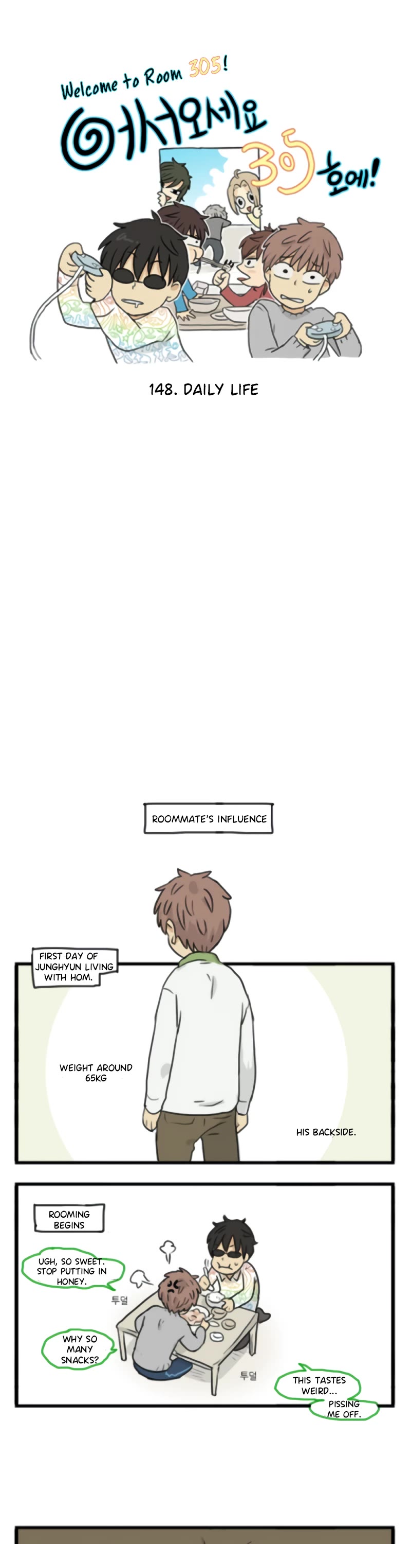 Welcome to Room #305! Chapter 148 page 1 - Chapter 148: Daily Life