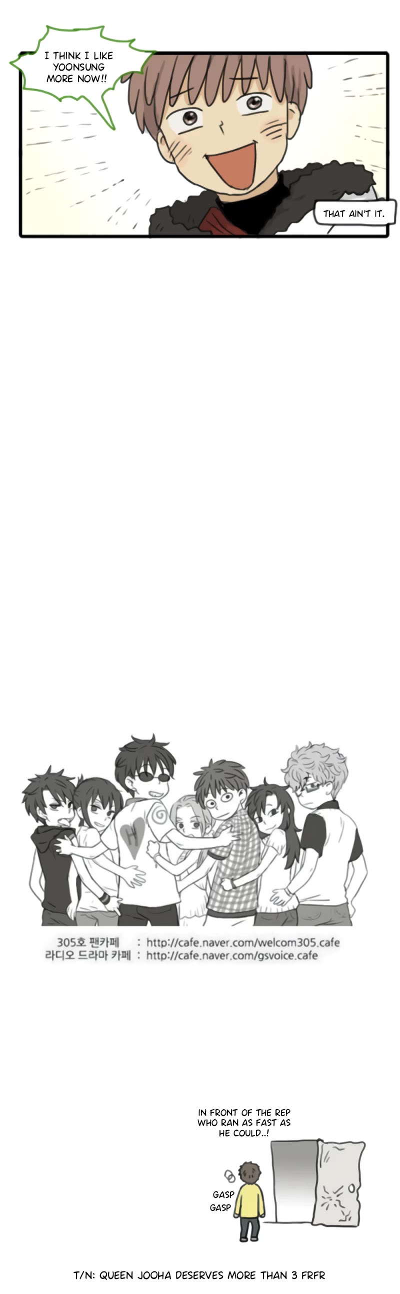Welcome to Room #305! Chapter 151 page 10 - Chapter 151: I Like Them More Now.