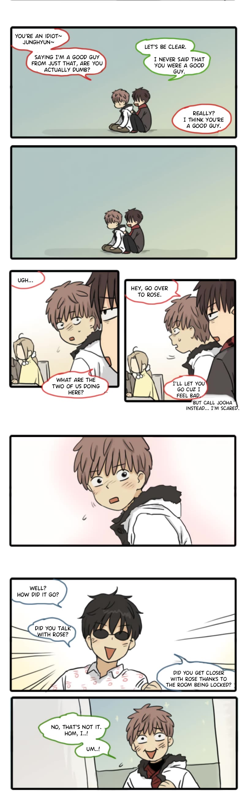 Welcome to Room #305! Chapter 151 page 9 - Chapter 151: I Like Them More Now.