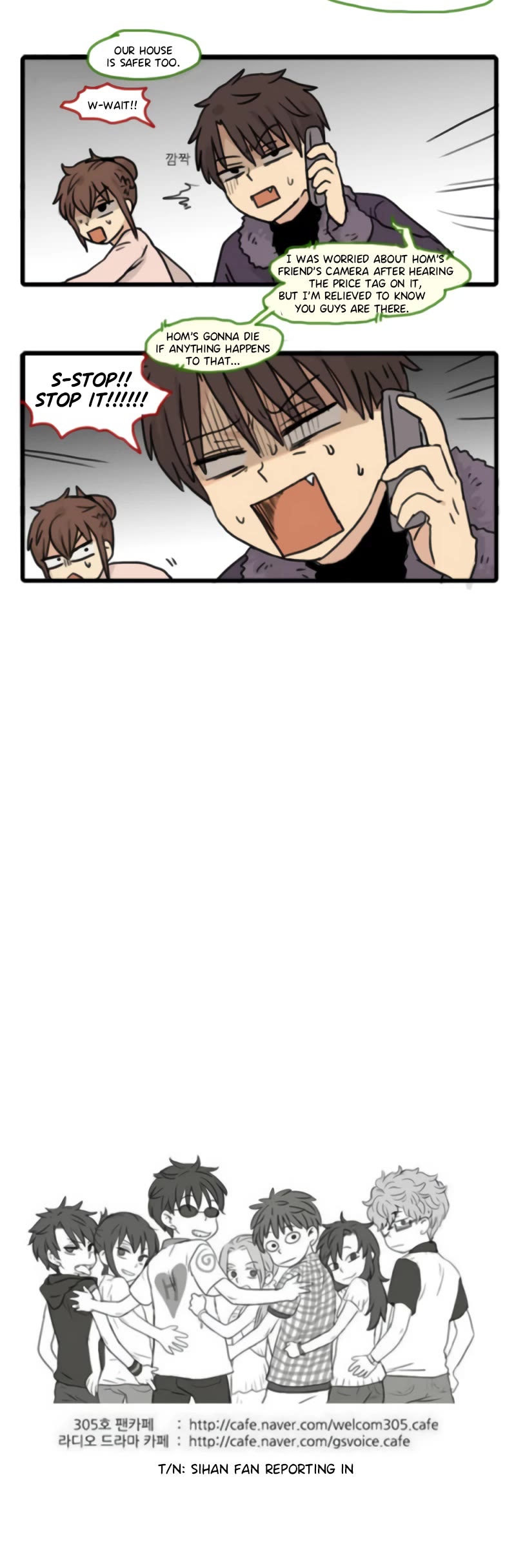 Welcome to Room #305! Chapter 157 page 12 - Chapter 157: Uh Oh. (1)