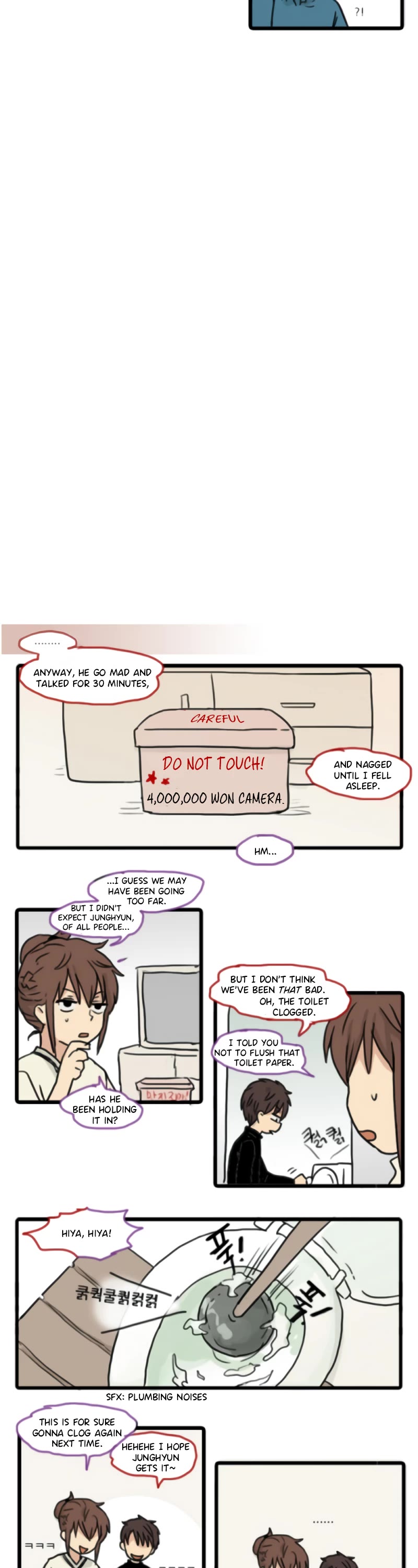 Welcome to Room #305! Chapter 157 page 8 - Chapter 157: Uh Oh. (1)